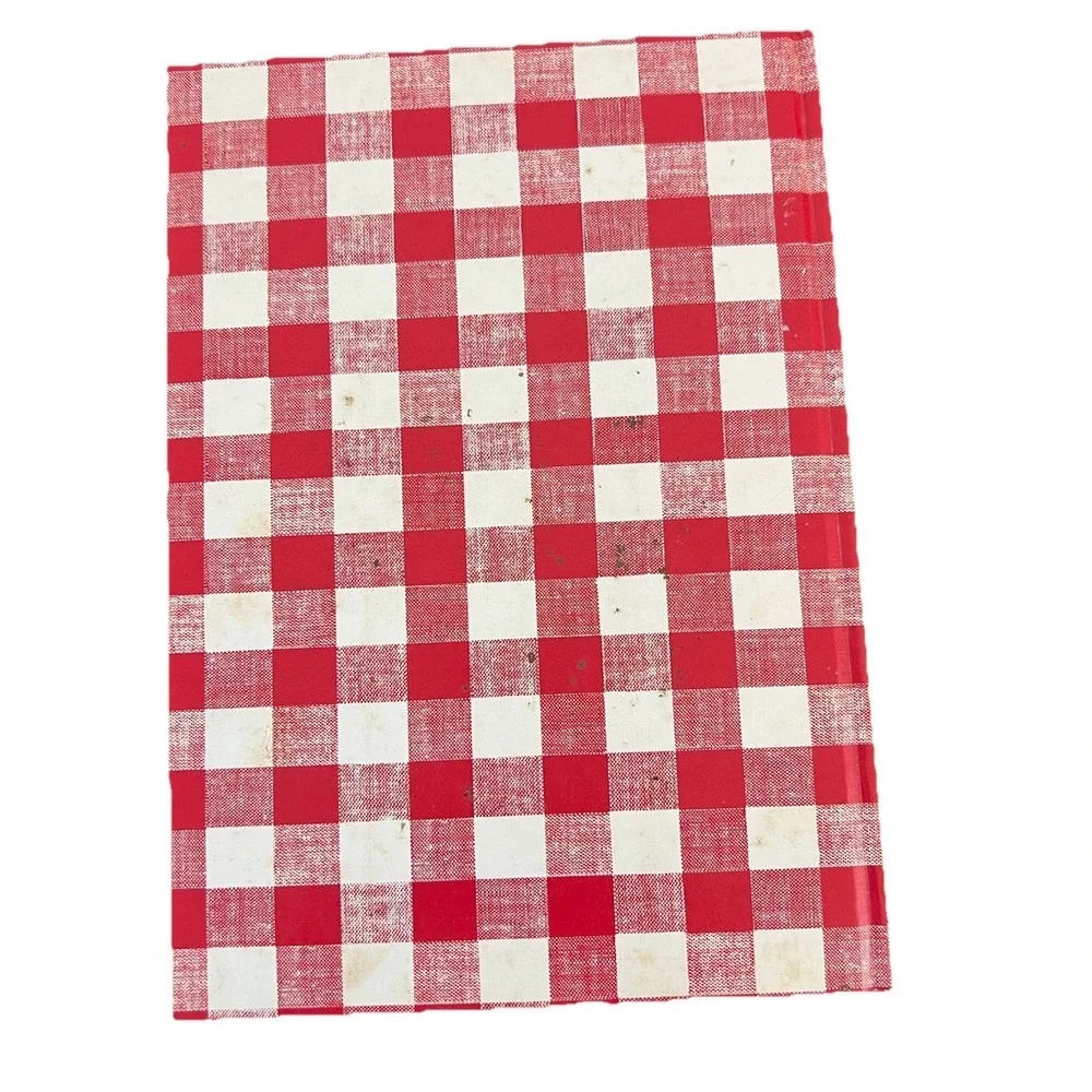 Better Homes and Gardens Junior Cook Book 1977‎ Revised Edition Red Gingham 70s